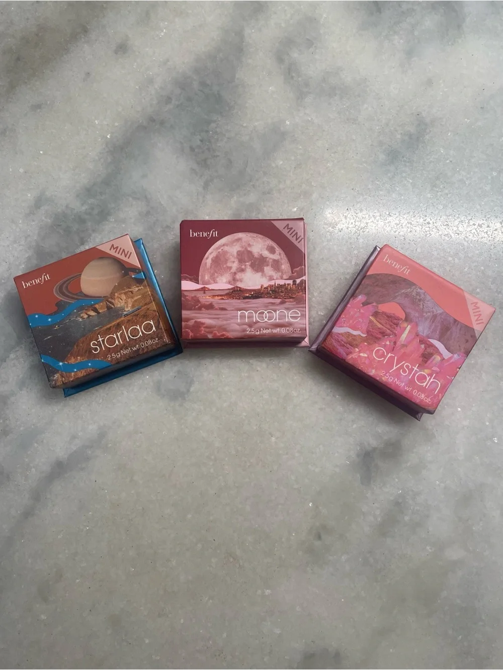 Benefit mini blushes